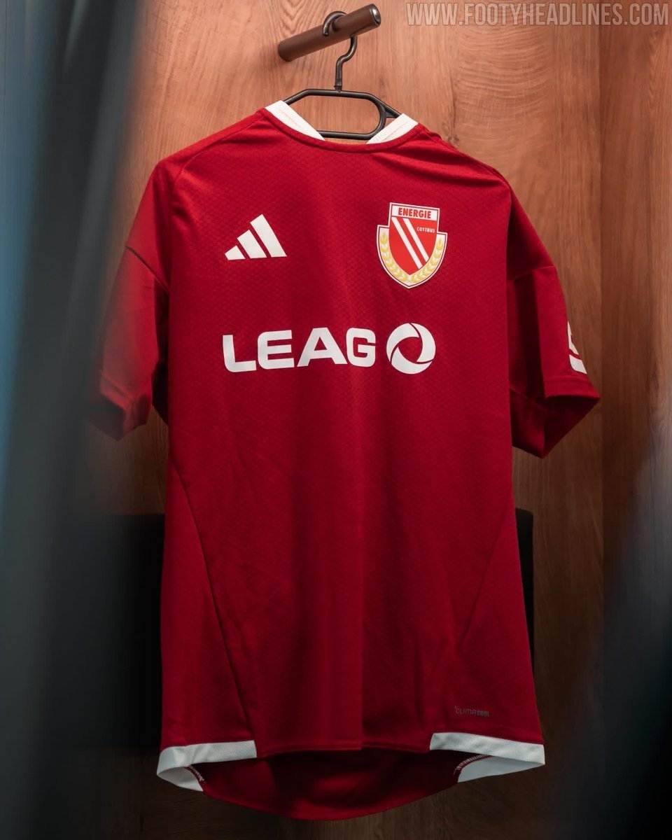Adidas Energie Cottbus 26-27 Home & Away Kits Released - No More Macron
