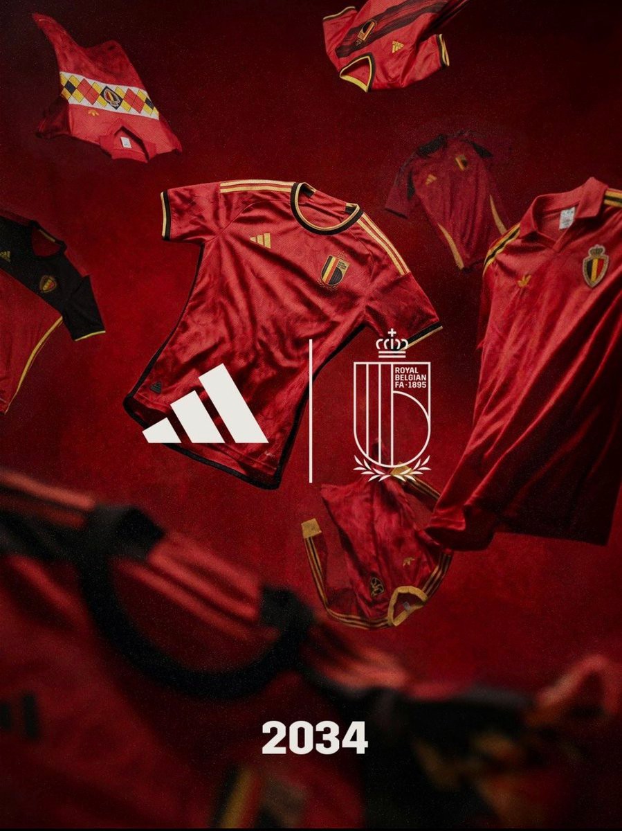 Adidas Extends Belgium Kit Deal Until 2034