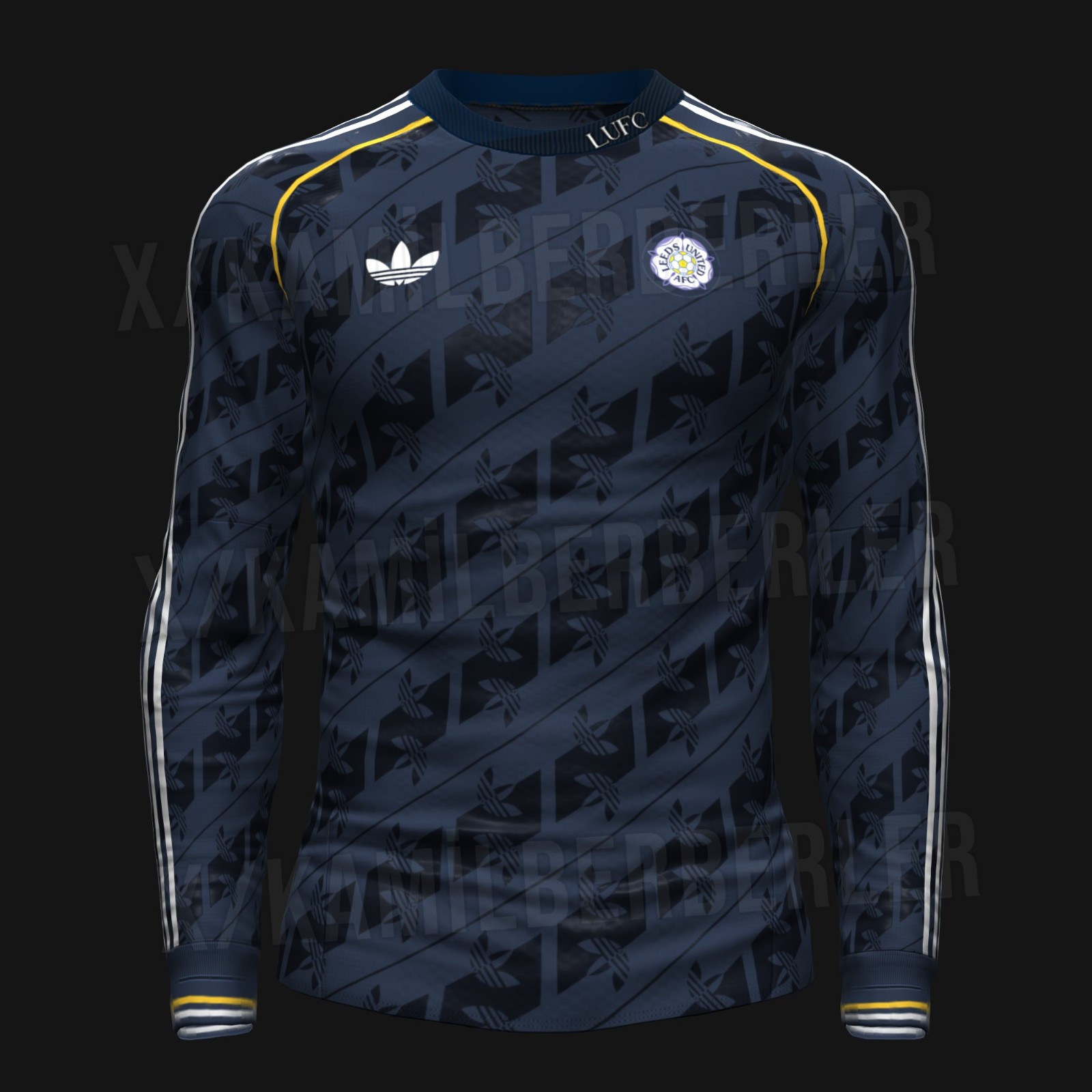 Adidas Leeds United 26-27 Retro Lifestyle Kit Leaked