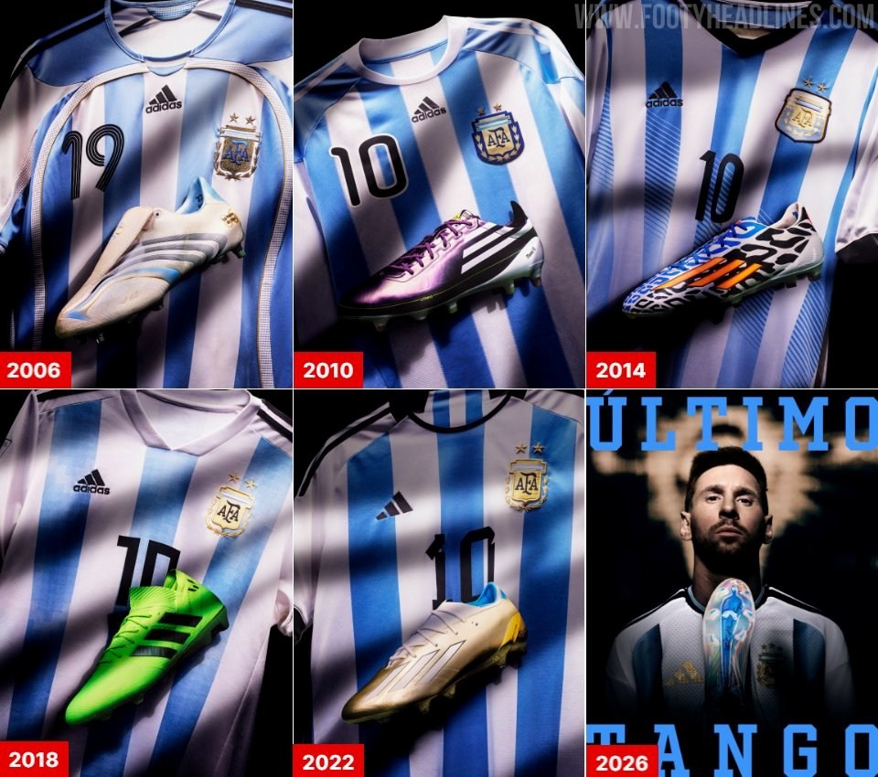 Adidas Messi World Cup Boots History