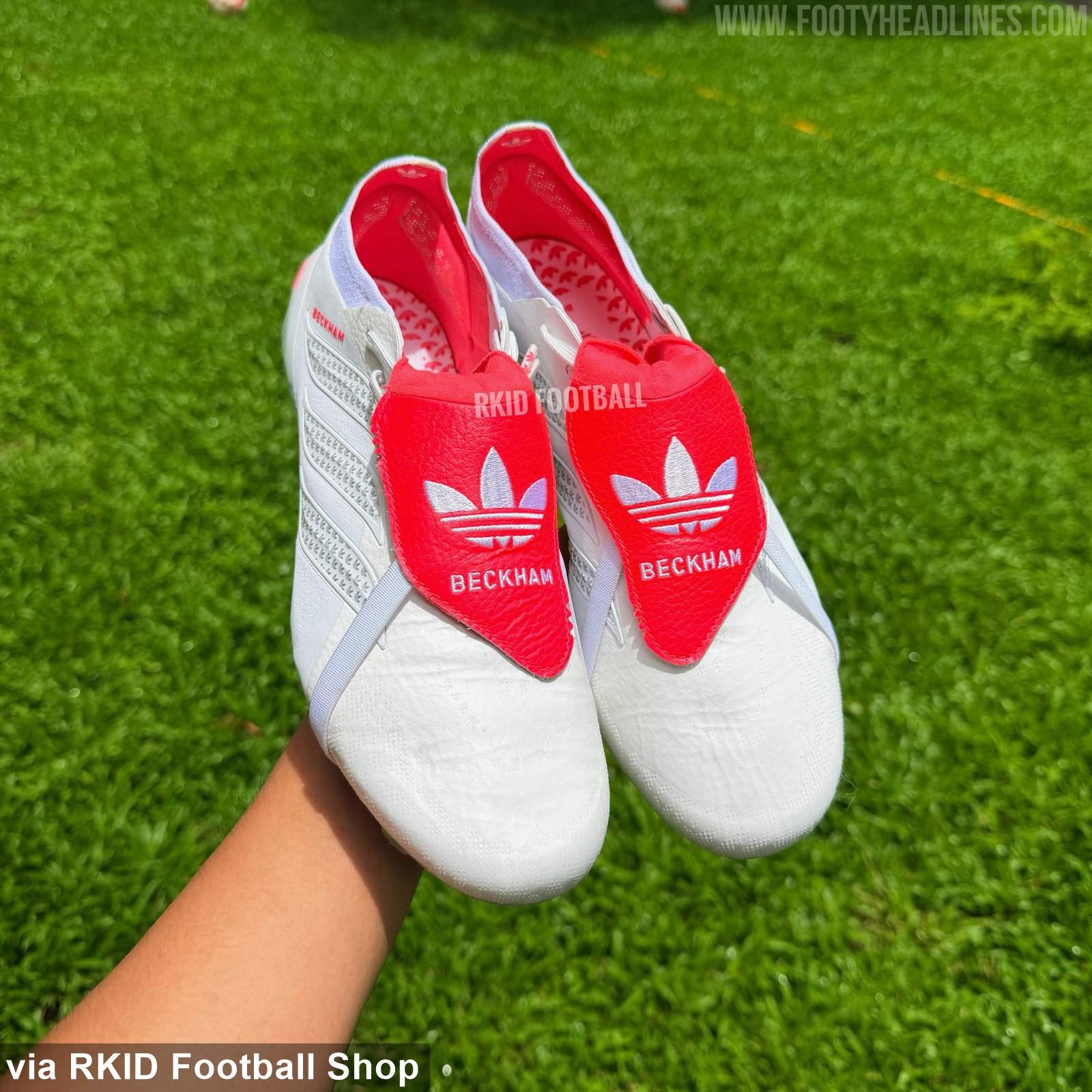 Adidas Predator Beckham 2026 'England' Signature Boots Leaked - New Images