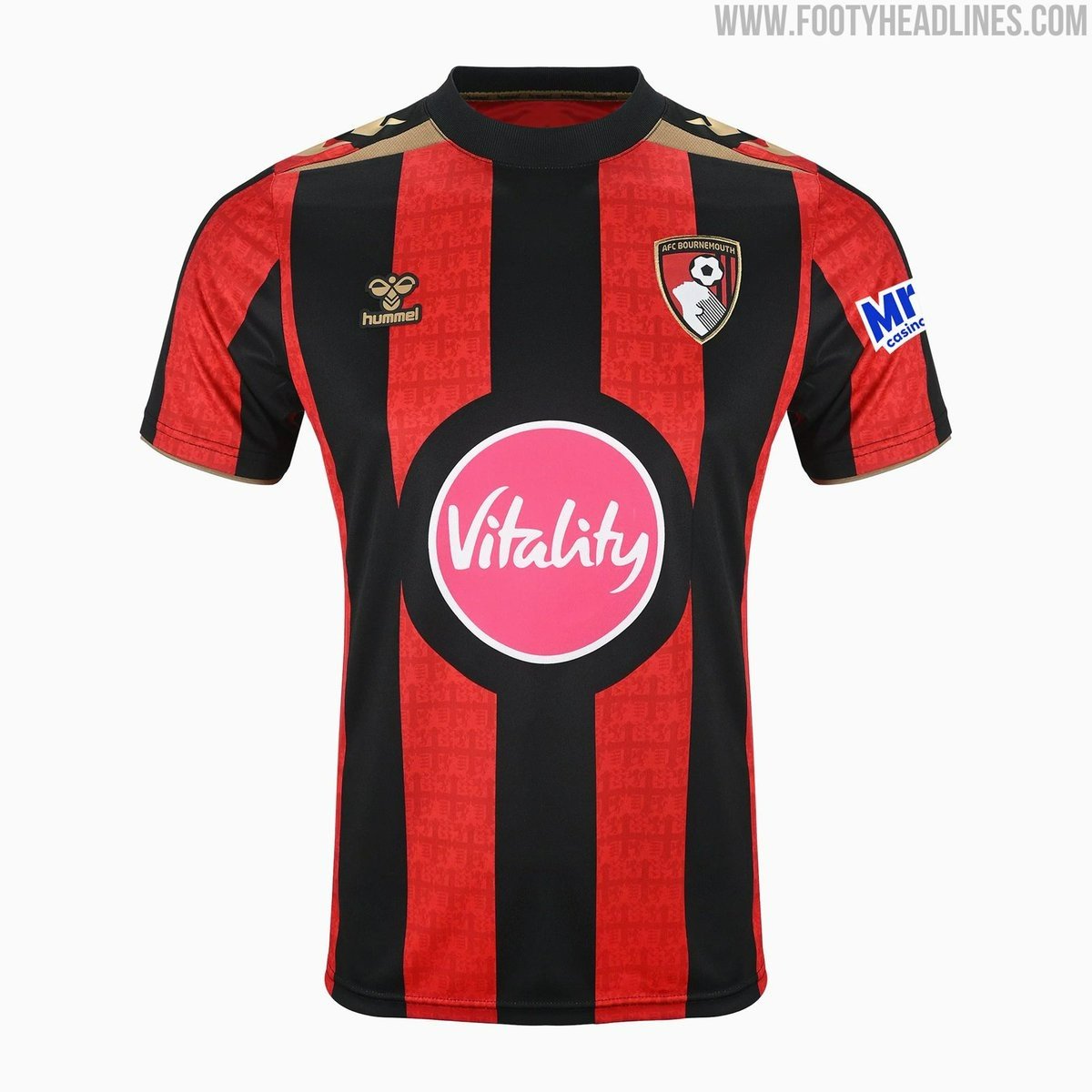 AFC Bournemouth 26-27 Home Kit - Fans Unhappy With Sponsor Logo