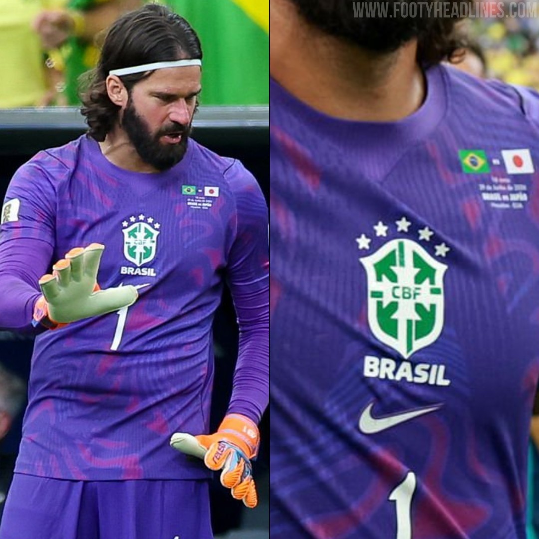 Alisson Debuts Purple Goalkeeper Kit