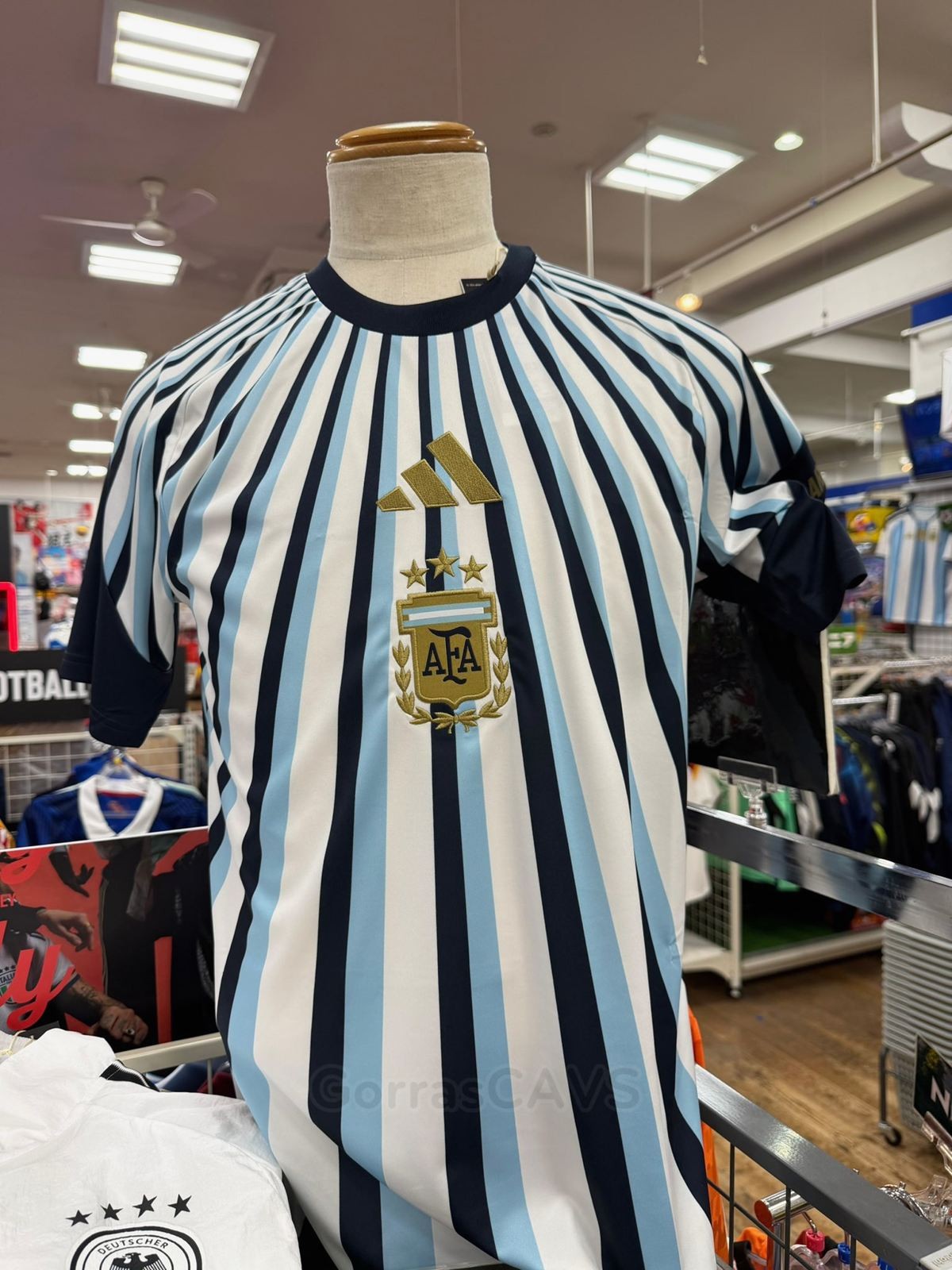 Argentina 2026 World Cup Pre-Match Shirt - Spotted for Sale