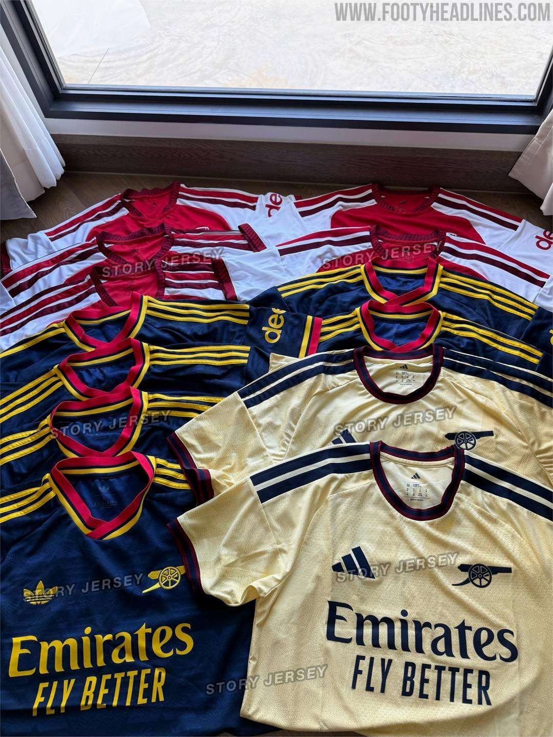 Arsenal 26-27 Away & Third Kits Leaked