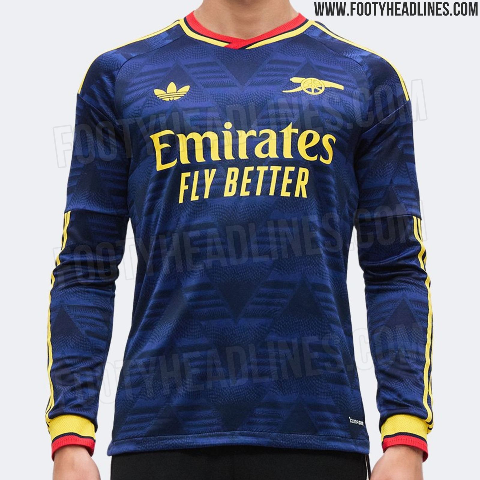 Arsenal 26-27 Away Kit - Long-Sleeve Version Leaked