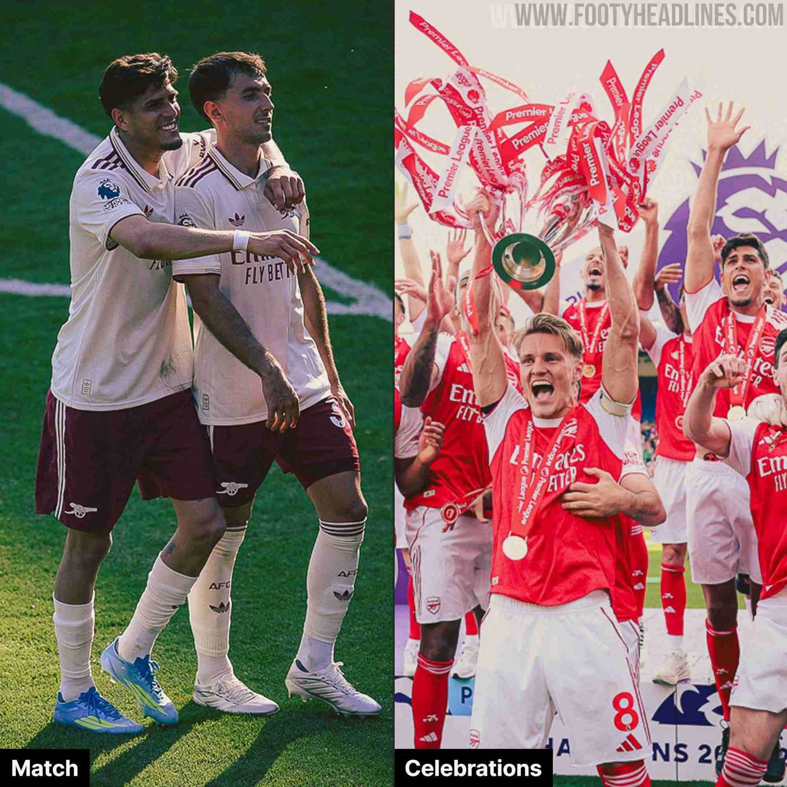 Arsenal Switches to Home Kit for Title Celebrations