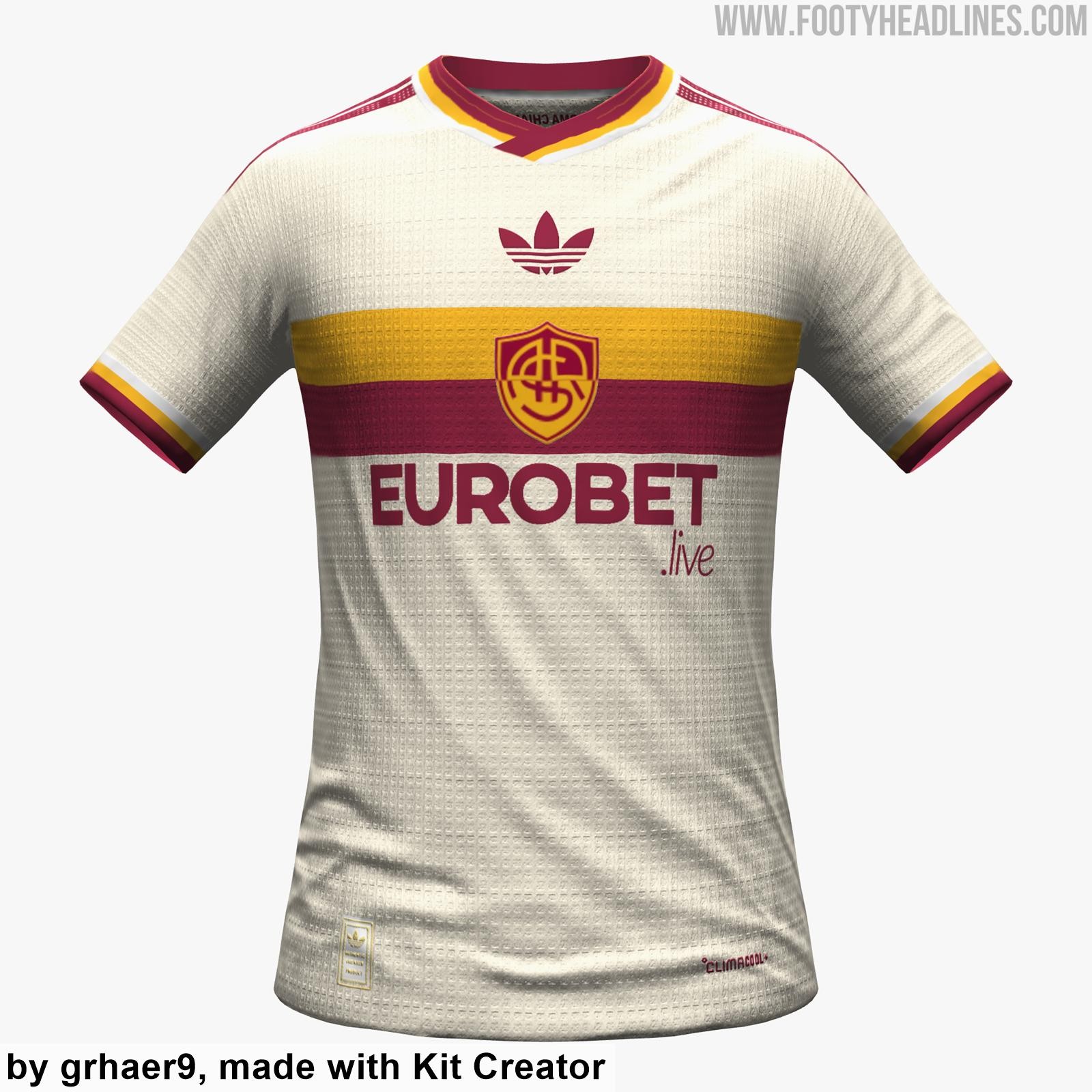 AS Roma 26-27 Away Kit Leaked - Shirt + Shorts + Socks