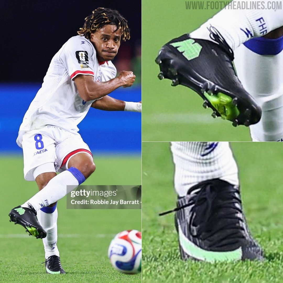 Black/Green Nike Mercurial Superfly 11 Boots Spotted