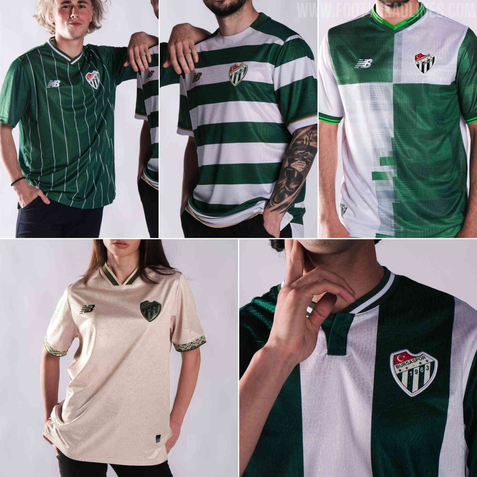 Bursaspor 26-27 Kits Released - Massive Five-Kit Collection by New Balance