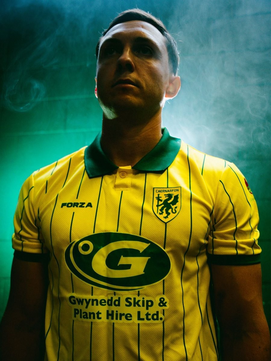 Caernarfon Town 26-28 Home Kit Released