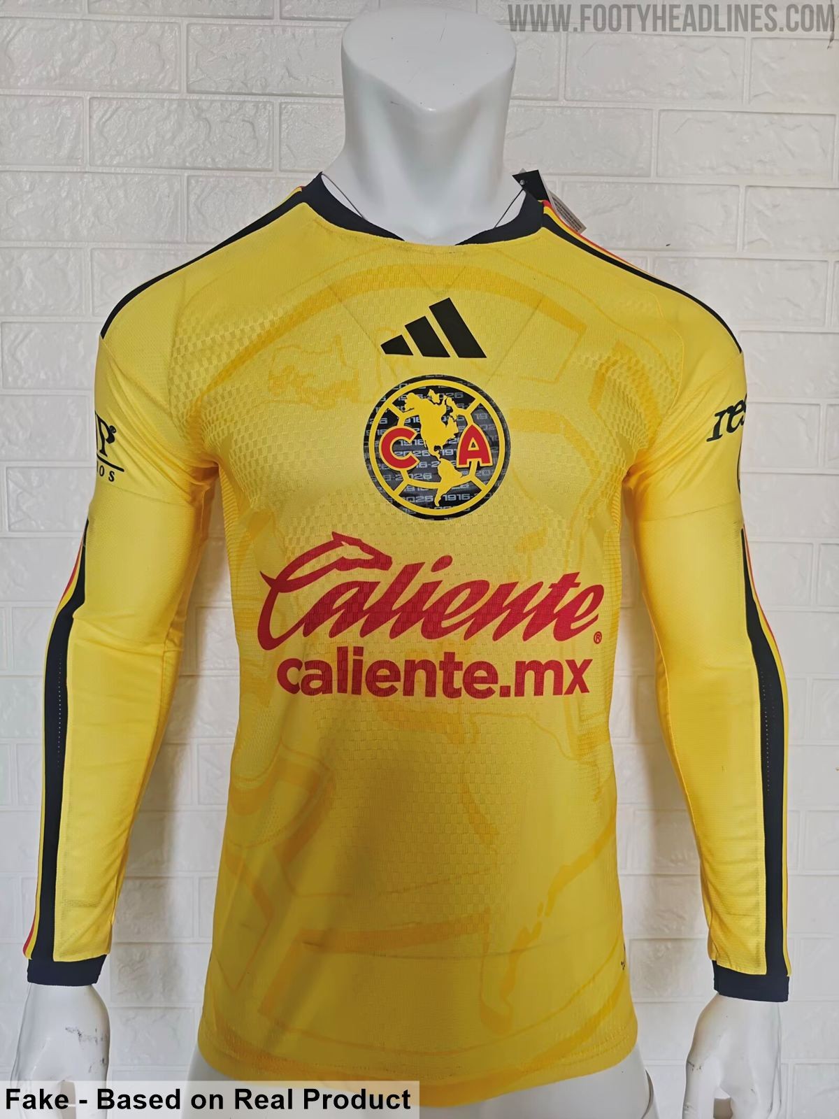 Club America 26-27 Home Kit - Authentic Long-Sleeve Edition