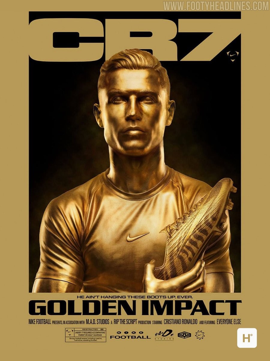 Cristiano Ronaldo to Wear Nike Mercurial Superfly 11 'Gold Scorpion' Boots Tonight