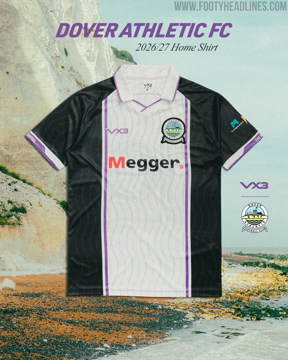 Dover Athletic 26-27 Kits Released