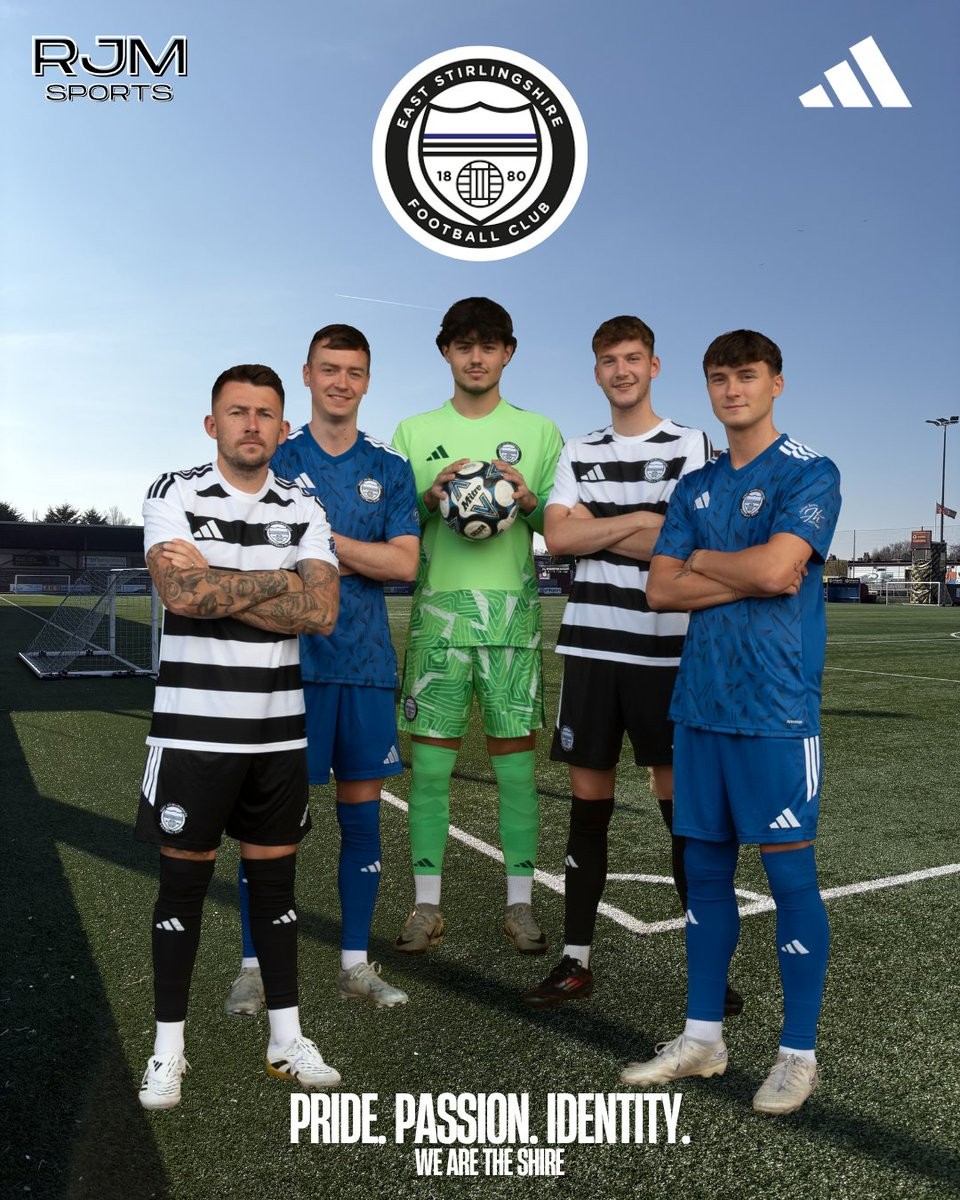 East Stirlingshire 26-27 Kits Released