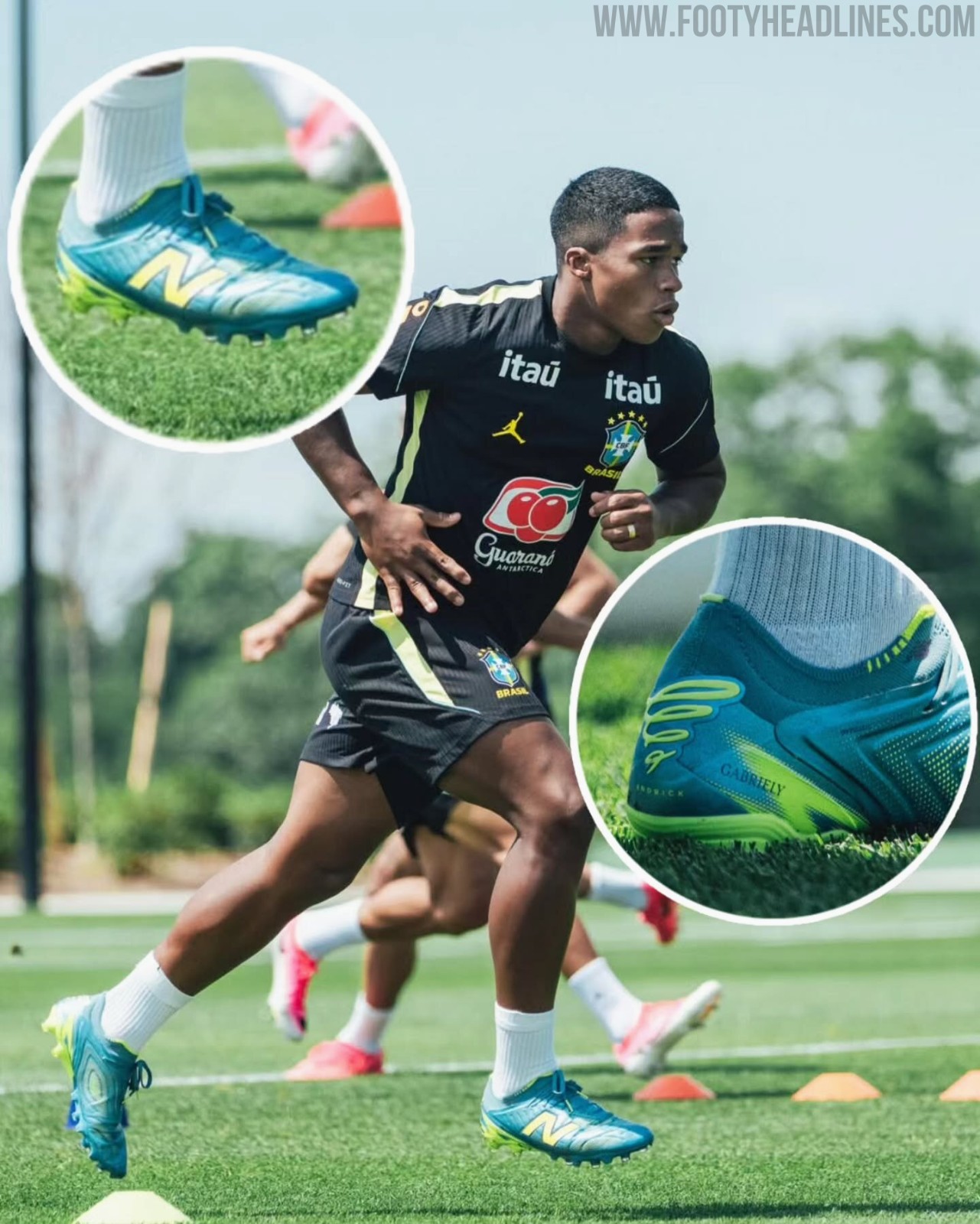 Endrick Wears Unreleased New Balance Tekela Boots in 2026 World Cup Training