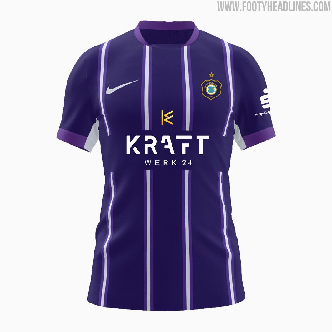 Erzgebirge Aue 26-27 Home, Away & Third Kits Released