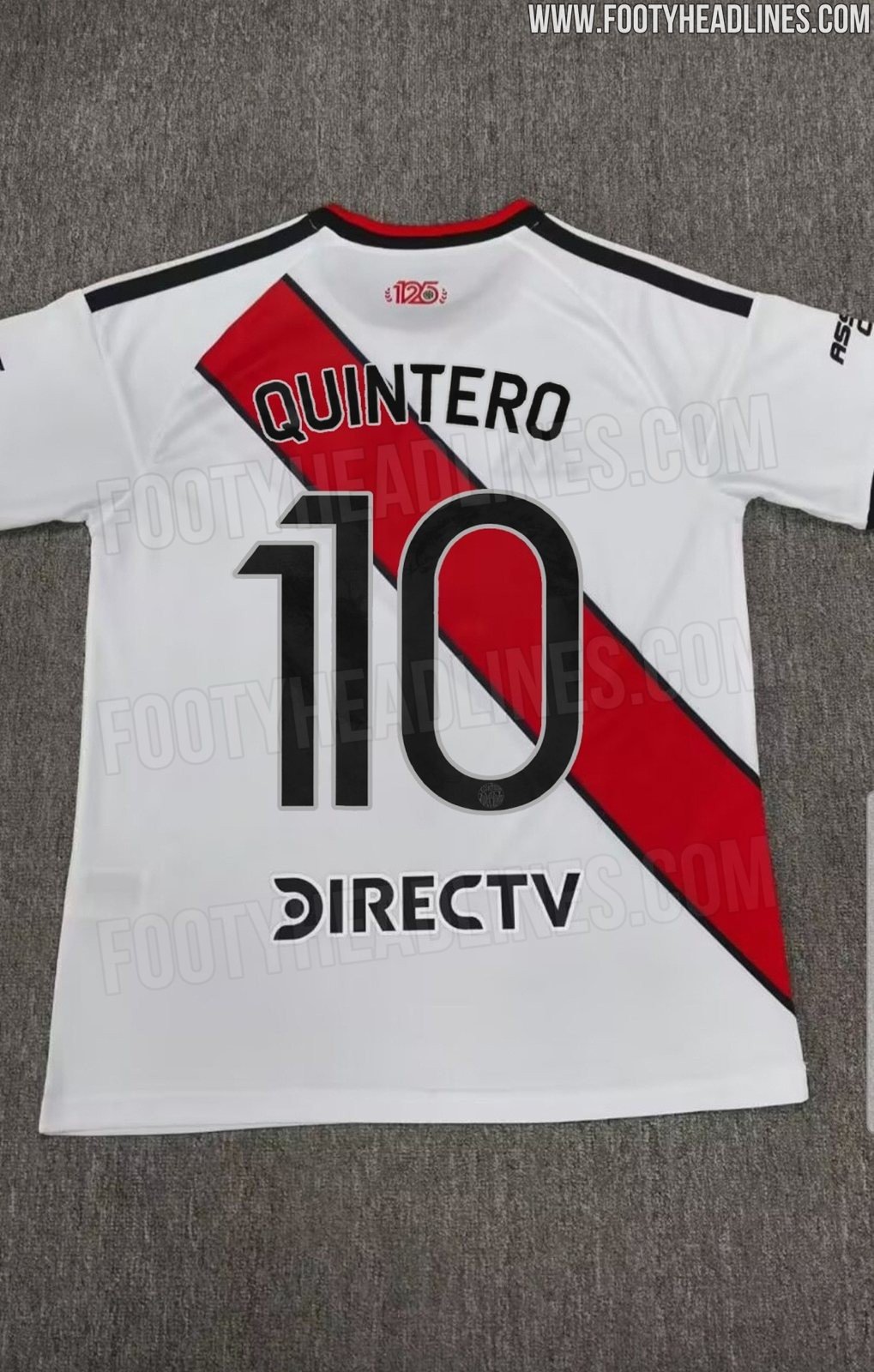 Exclusive: River Plate 26-27 125th Anniversary Home Kit Font Leaked