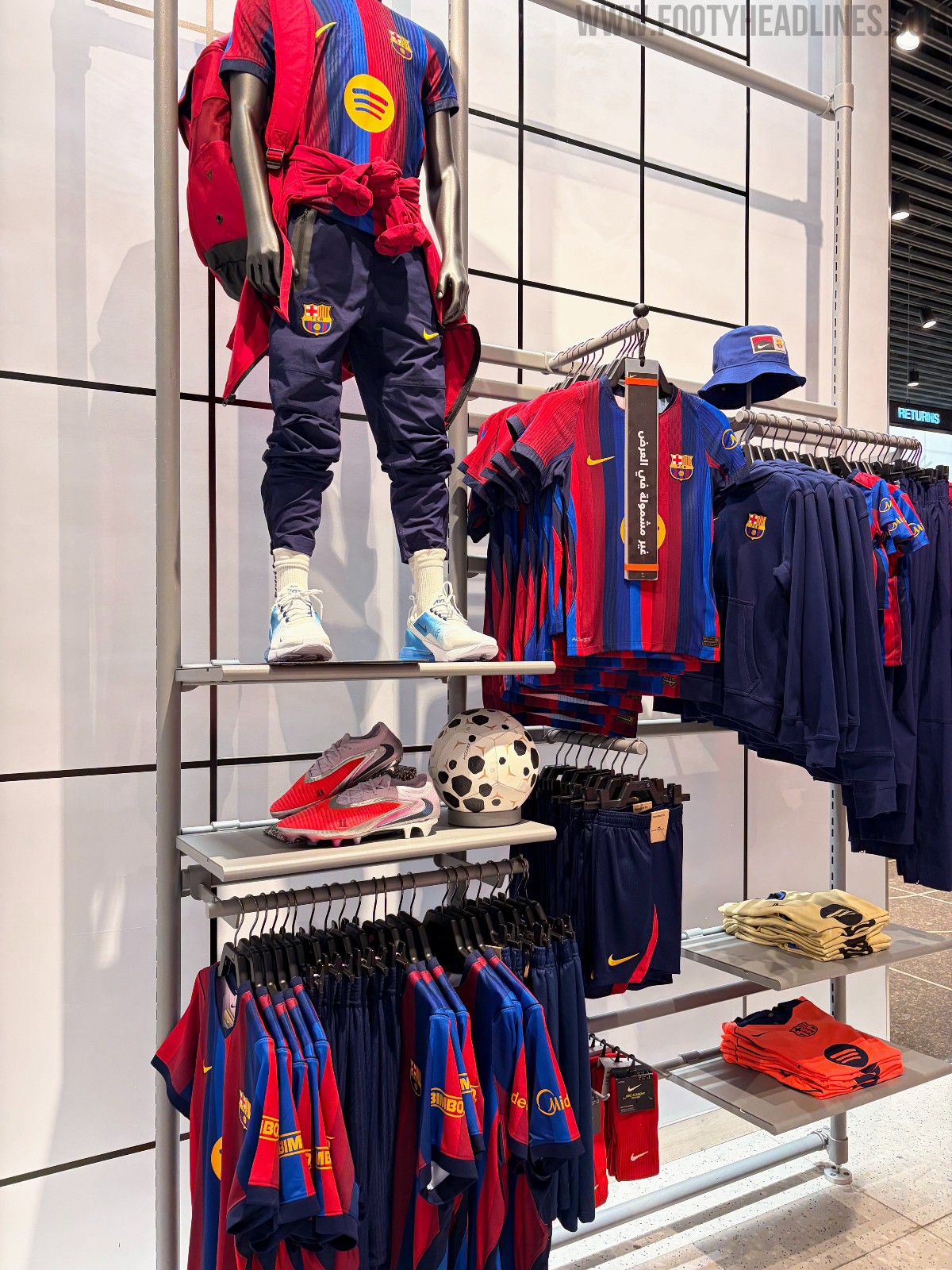 FC Barcelona 26-27 Home Kit to Be Launched Tomorrow