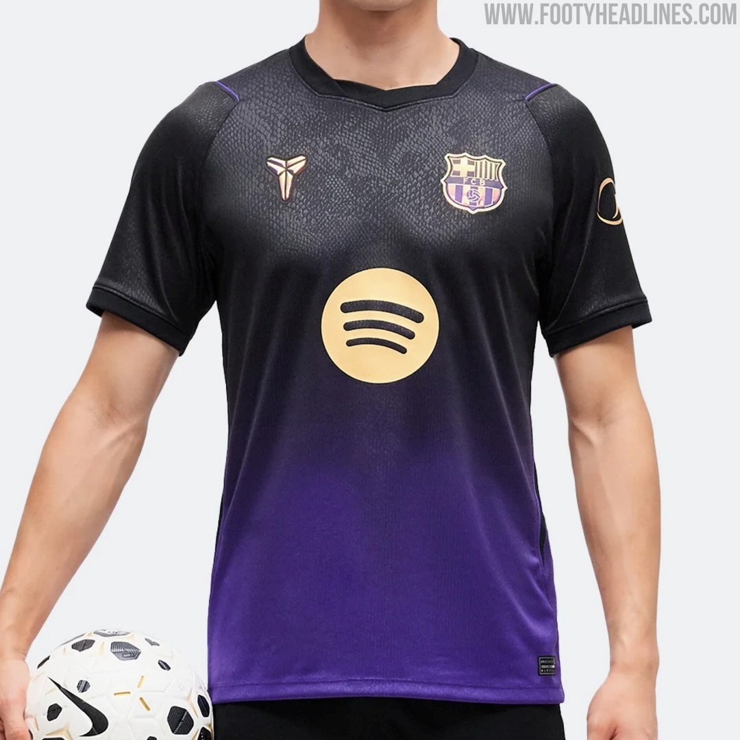 FC Barcelona 26-27 Kobe Bryant 'Mamba' Away Kit Launch Dates Revealed
