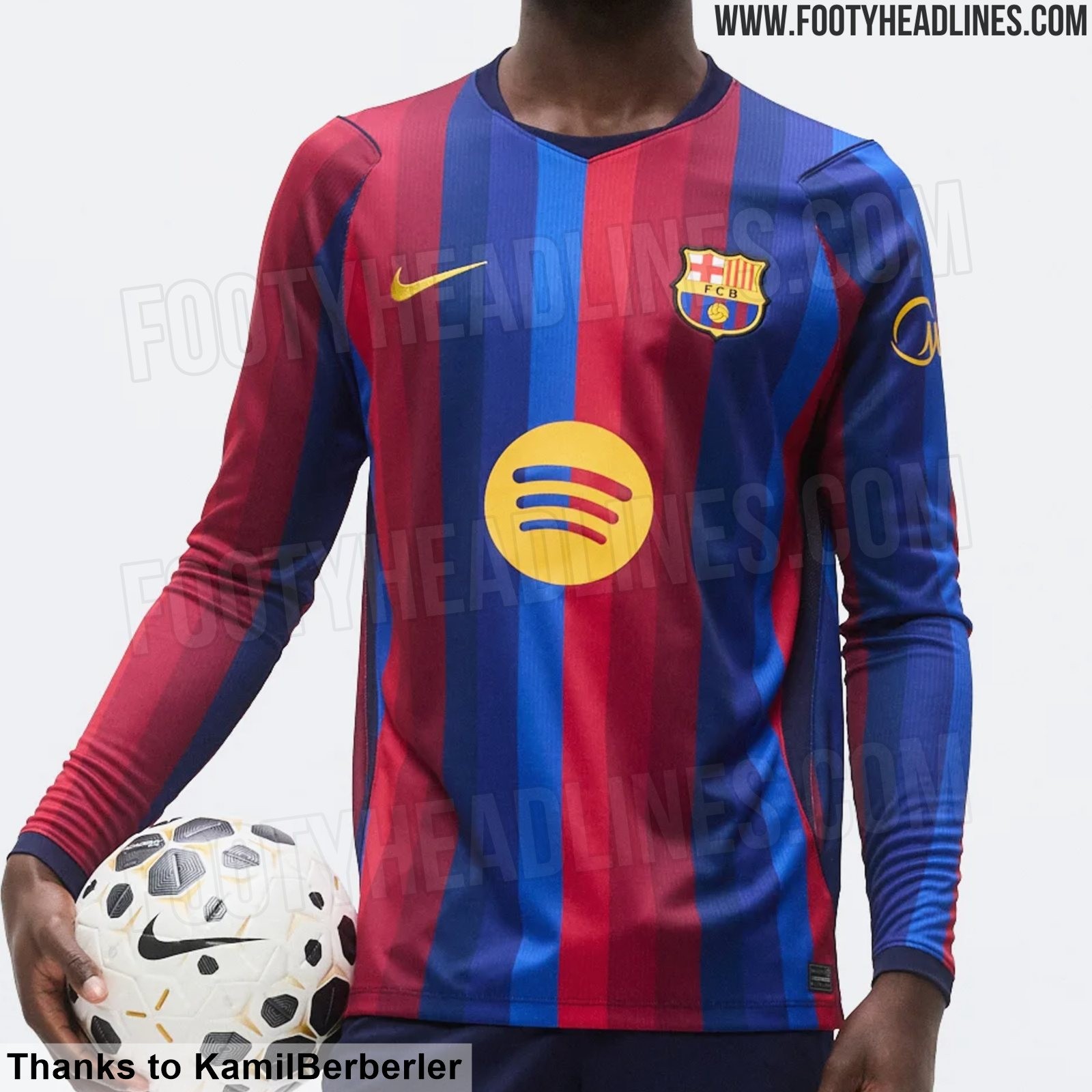 FC Barcelona to Launch 26-27 Home Kit in Early July
