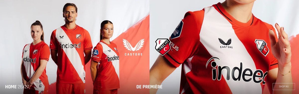 FC Utrecht 2026-27 Home Kit Revealed
