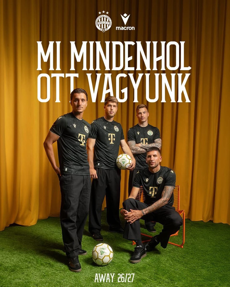 Ferencváros 26-27 Away Kit Released