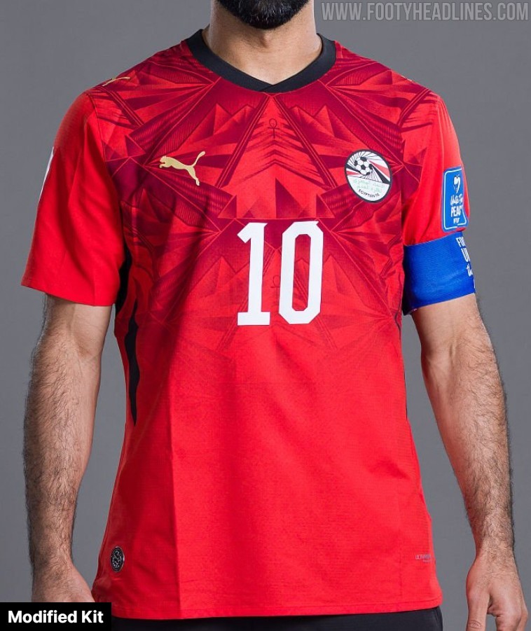 FIFA Orders Egypt to Remove 7 Stars From 2026 World Cup Kit And Change Numbers Color