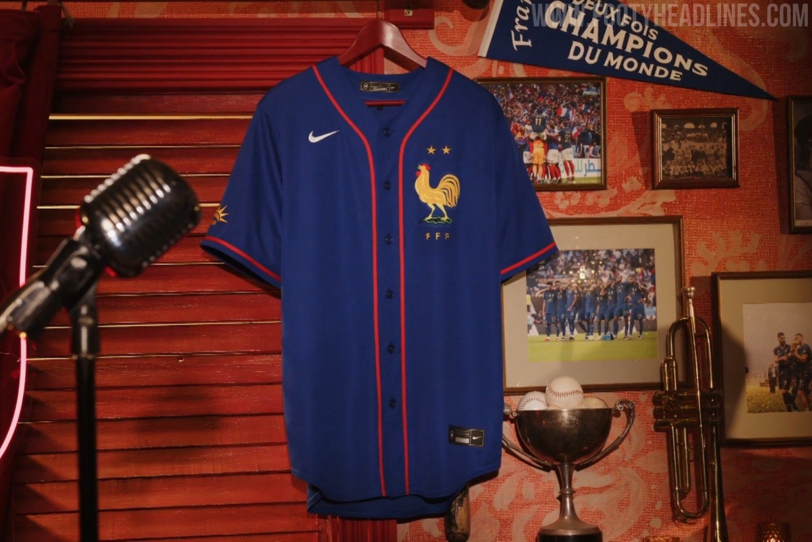 France x MLB Baseball Jersey Released