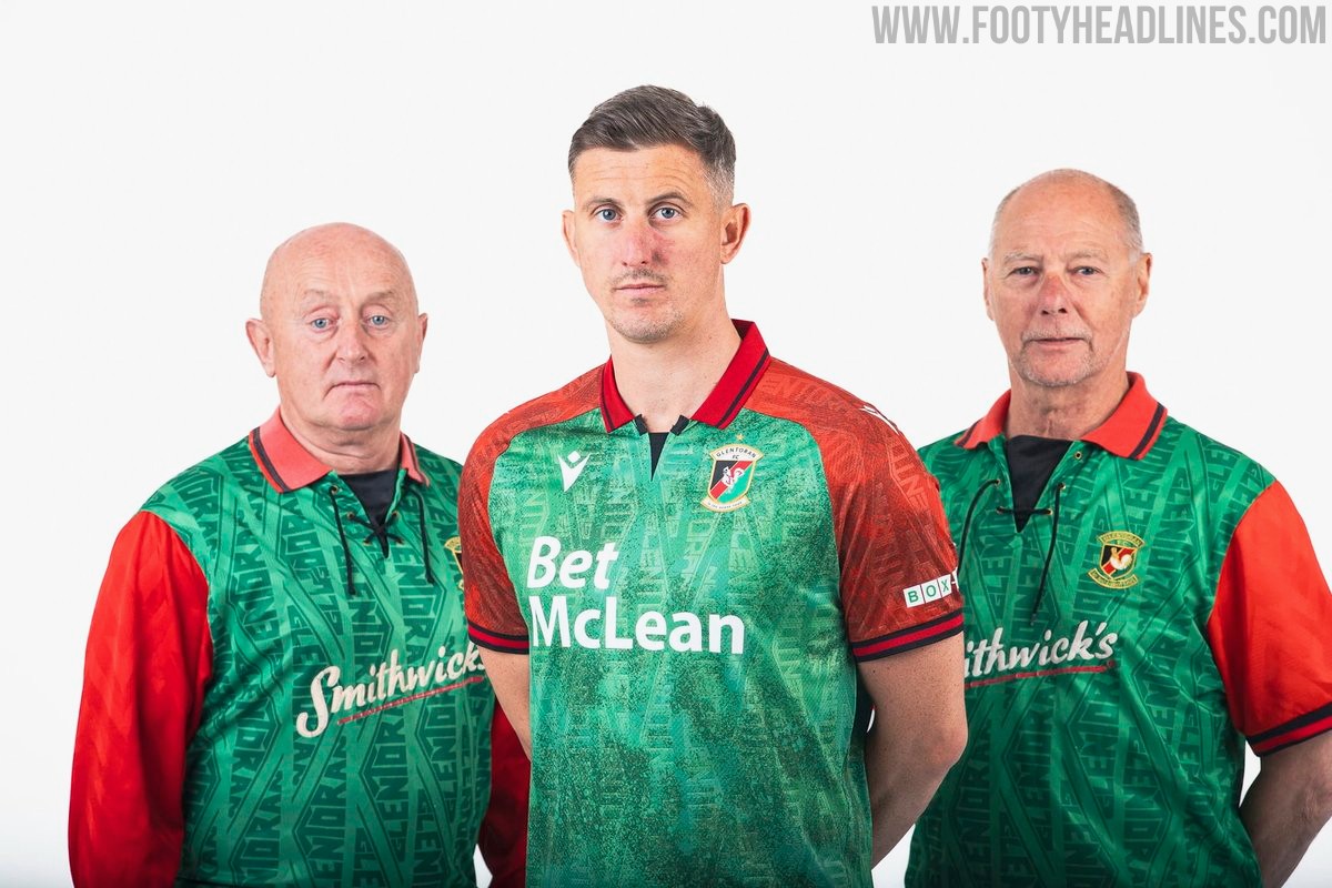 Glentoran 26-27 Home Kit Released
