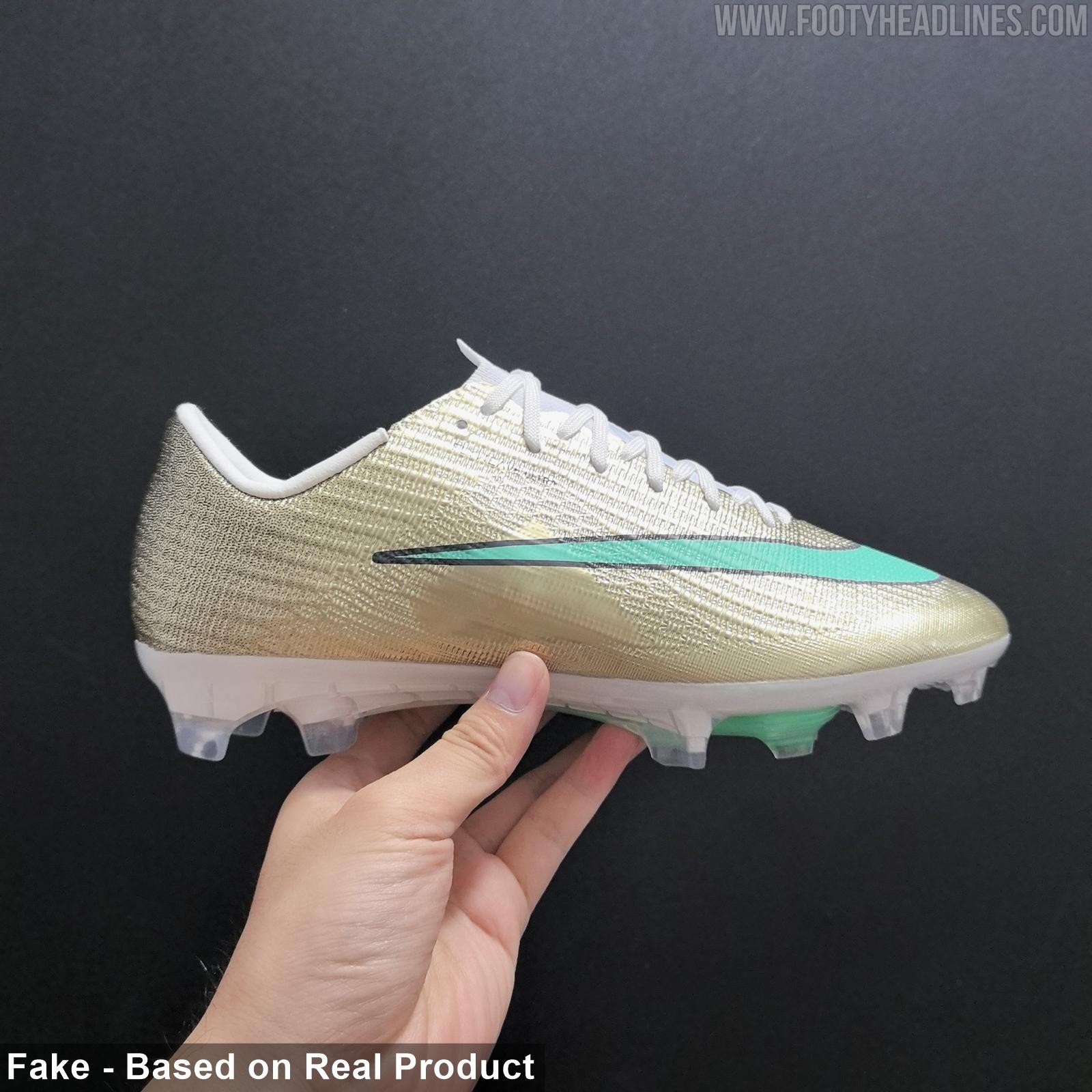 Gold Nike Mercurial Superfly 11 Mbappé 2026 Signature Boots Leaked - 6 New Pictures