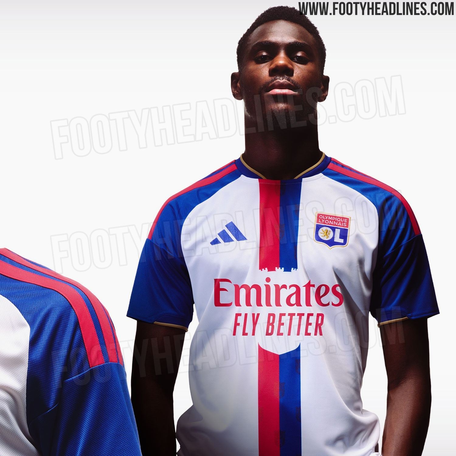 Launch Pictures of Lyon's 26-27 Home Kit