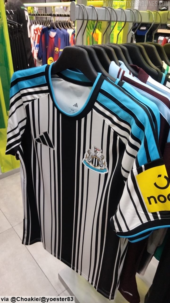 Leaked: Adidas Newcastle United 26-27 Home Kit Spotted in Store