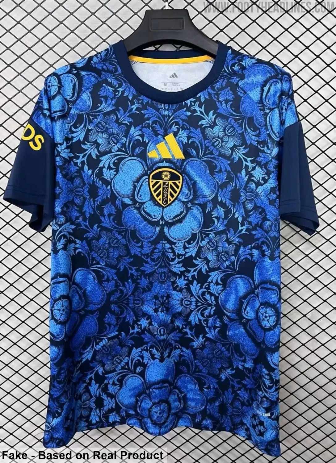 Leeds United 26-27 Pre-Match Shirt Leaked - 4 New Pictures