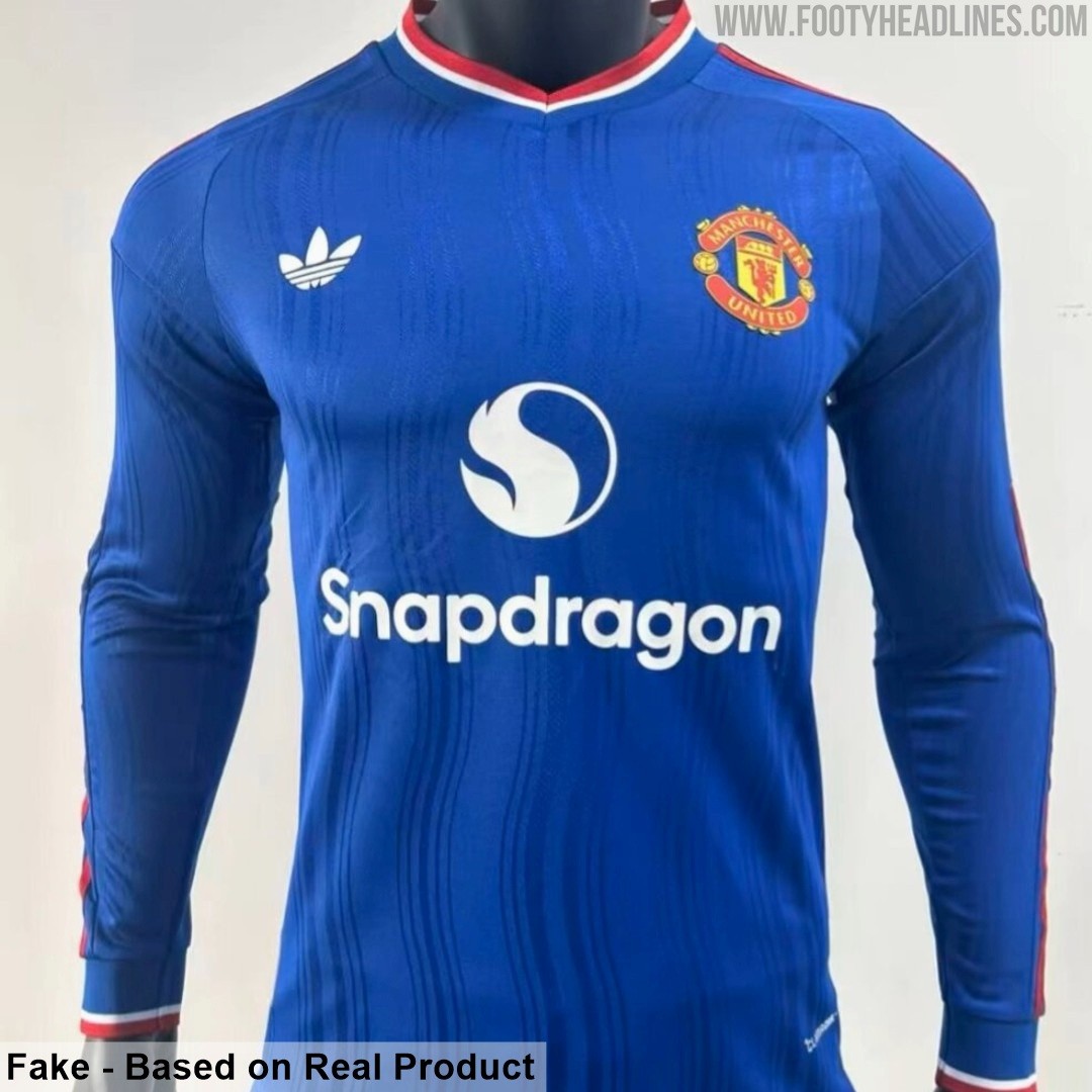 Manchester United 26-27 Away Kit Leaked - Long-Sleeve Version