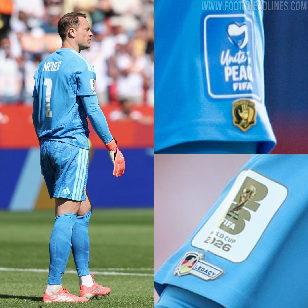 Manuel Neuer Wears Special 'Legacy' and 'Golden Gloves' Patches at 2026 World Cup