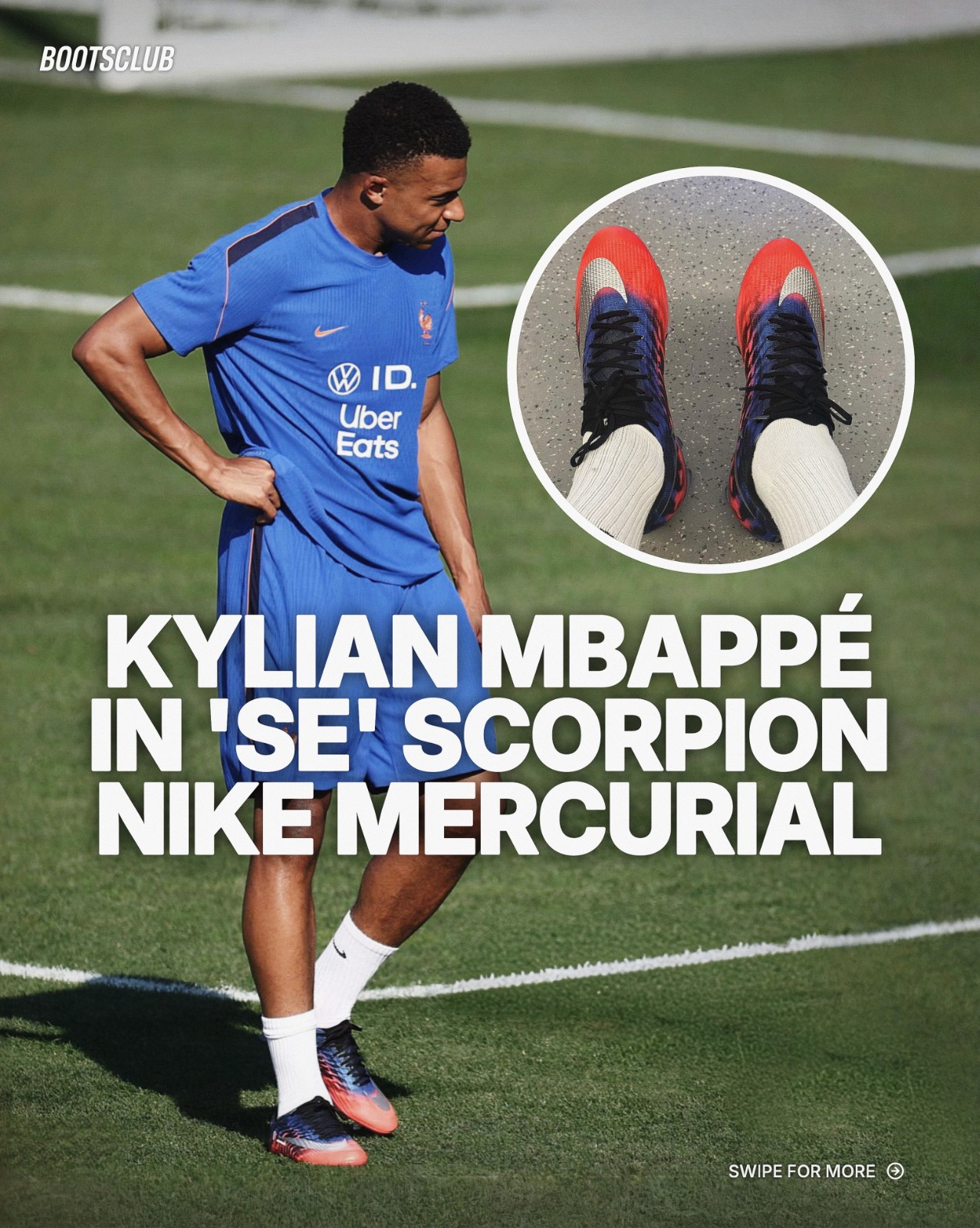 Mbappé And Vinicius Jr To Wear Nike Mercurial 11 'Scorpion' Boots At 2026 World Cup Knockouts