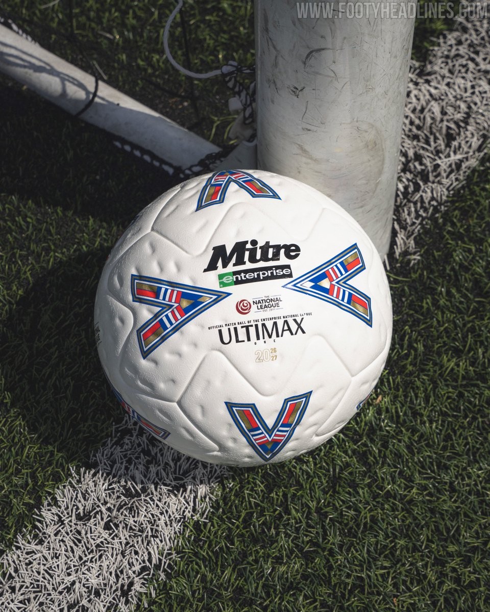 Mitre Ultimax 26-27 National League Ball Revealed