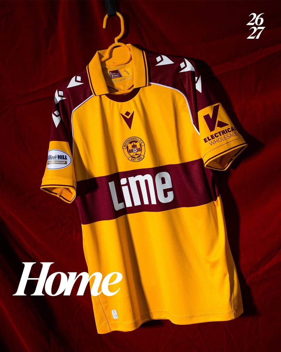 Motherwell 26-27 Home Kit Released