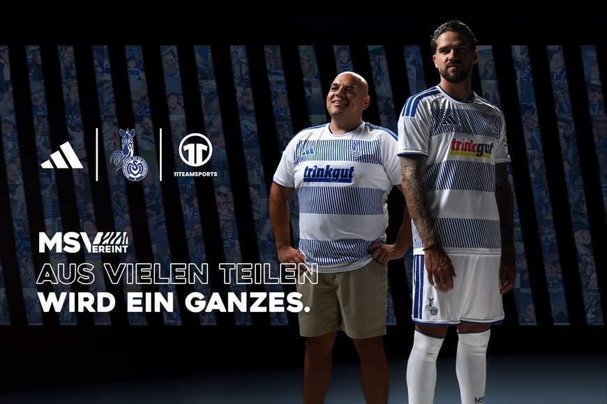 MSV Duisburg 26-27 Home Kit Released