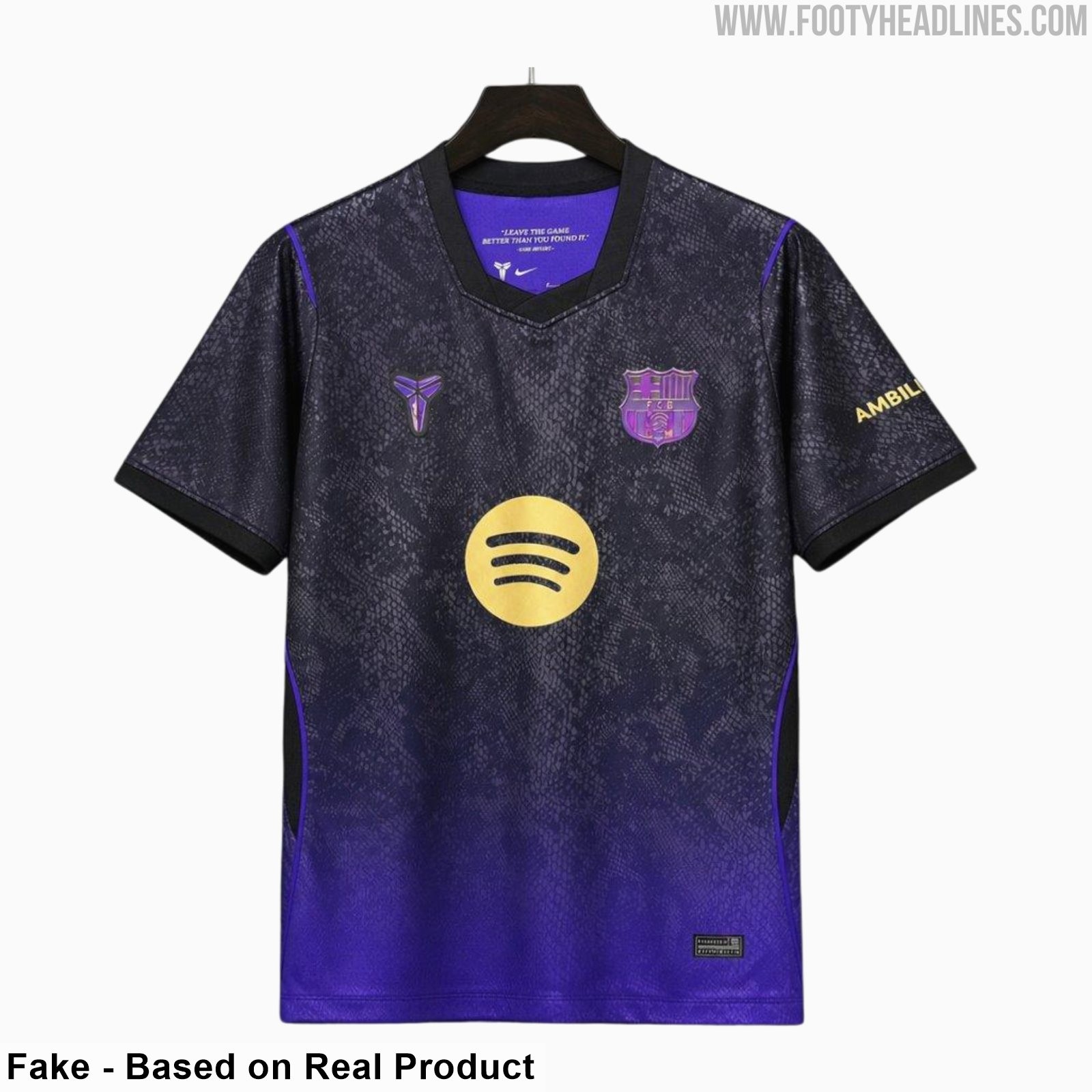 Nike Mamba FC Barcelona 26-27 Away Kit Leaked - 2 New Pictures