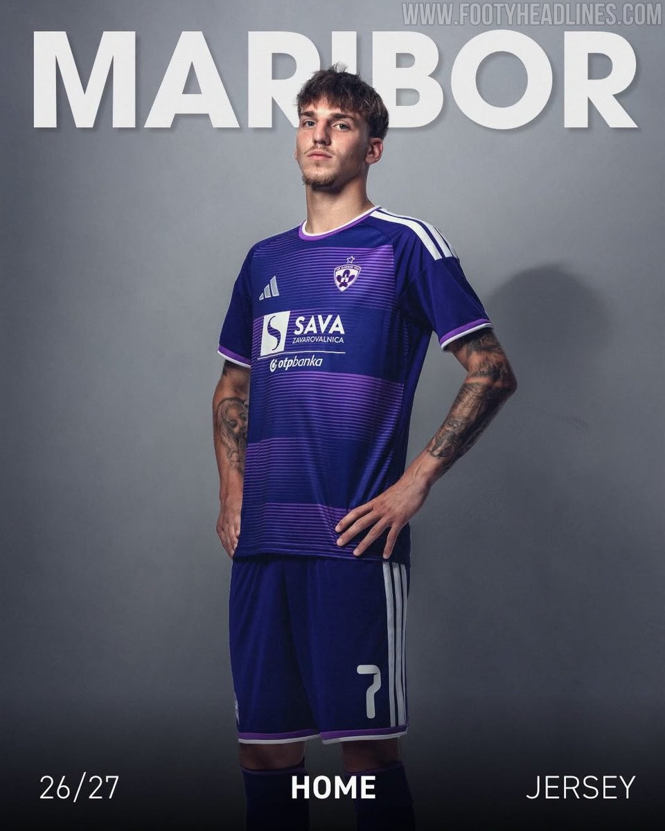 NK Maribor 26-27 Home & Away Kits Released