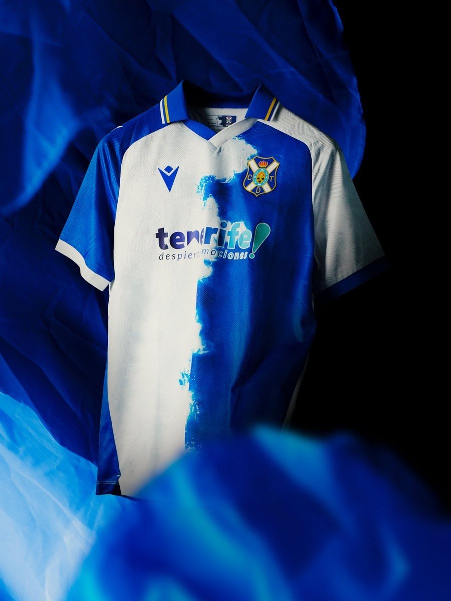 No More Hummel: Macron CD Tenerife 26-27 Home Kit Released