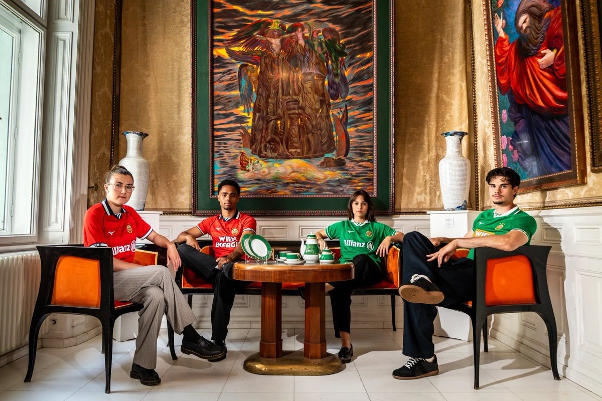 No More Puma: Mizuno SK Rapid Wien 2026-27 Home & Away Kits Released