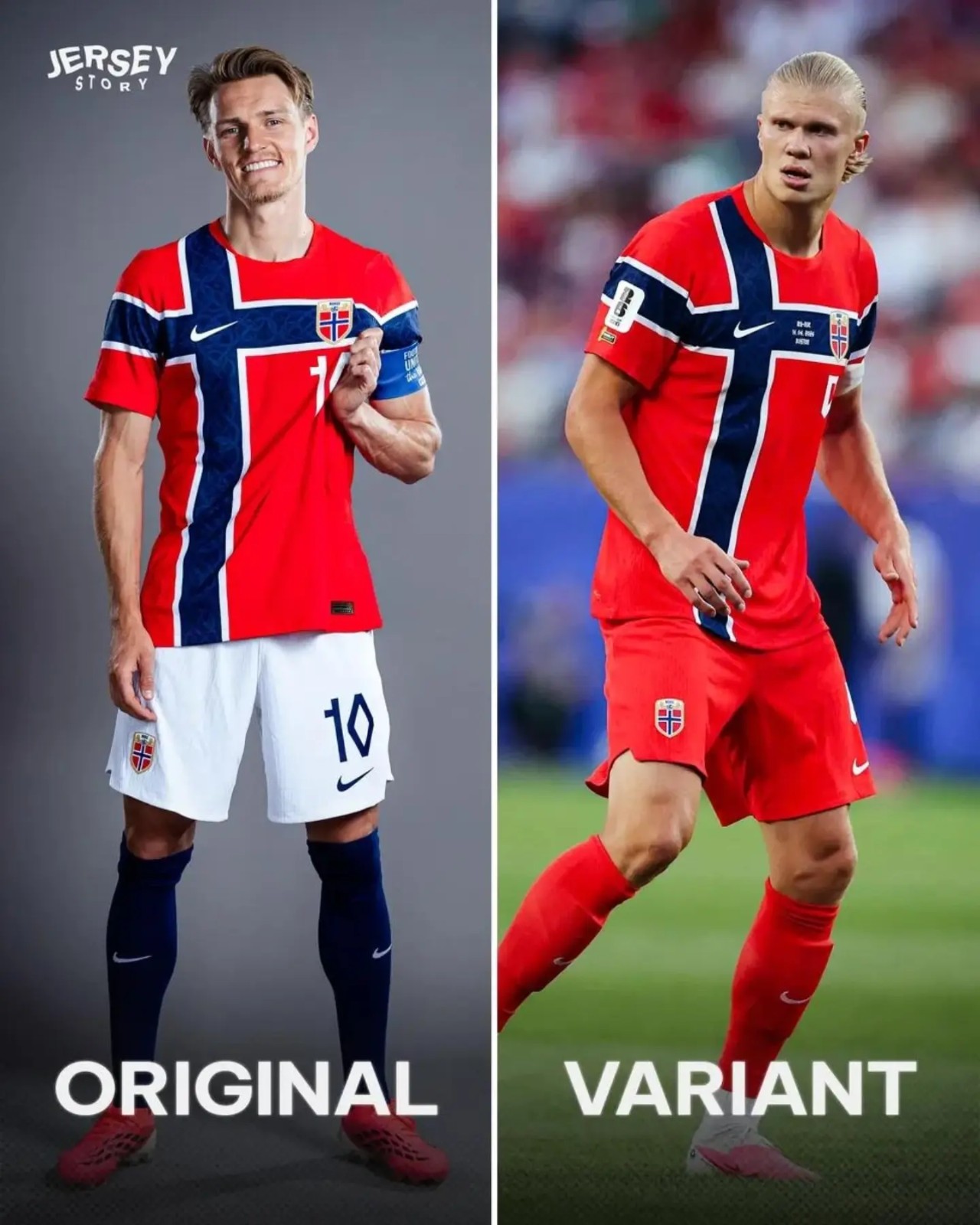 Norway Debut 2026 World Cup Original Home Kit Combo