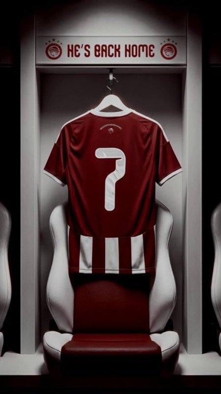 Olympiacos 26-27 Home Kit Teased - Leak Confirmed