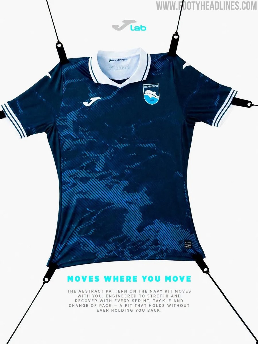 Pescara 26-27 Away & Third Kits Released