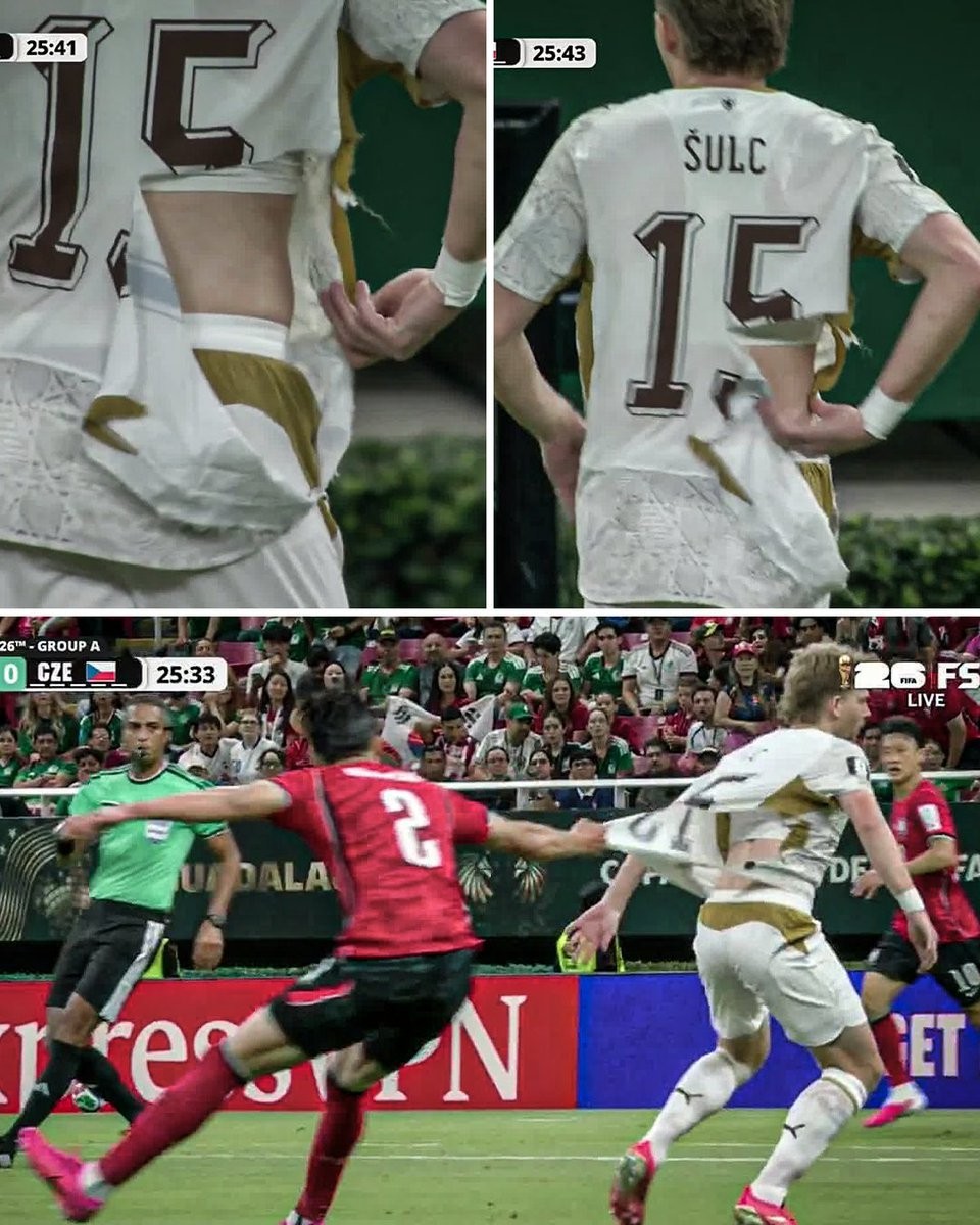 Puma Czech Republic 2026 Kit Heavily Torn During Match