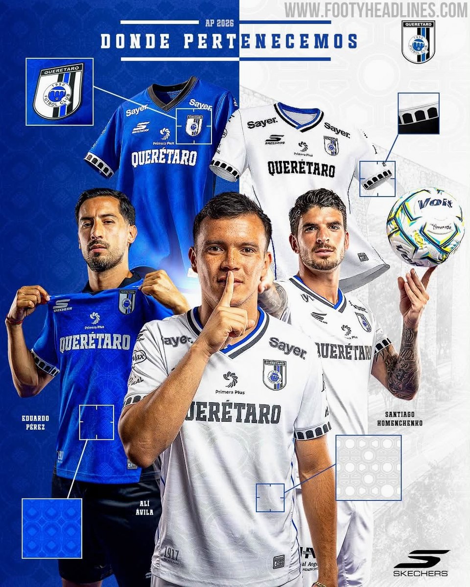 Querétaro 26-27 Home & Away Kits Released
