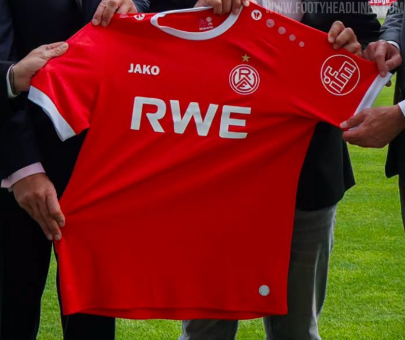 Rot-Weiss Essen 26-27 Home Kit Revealed - RWE Returns as Main Sponsor